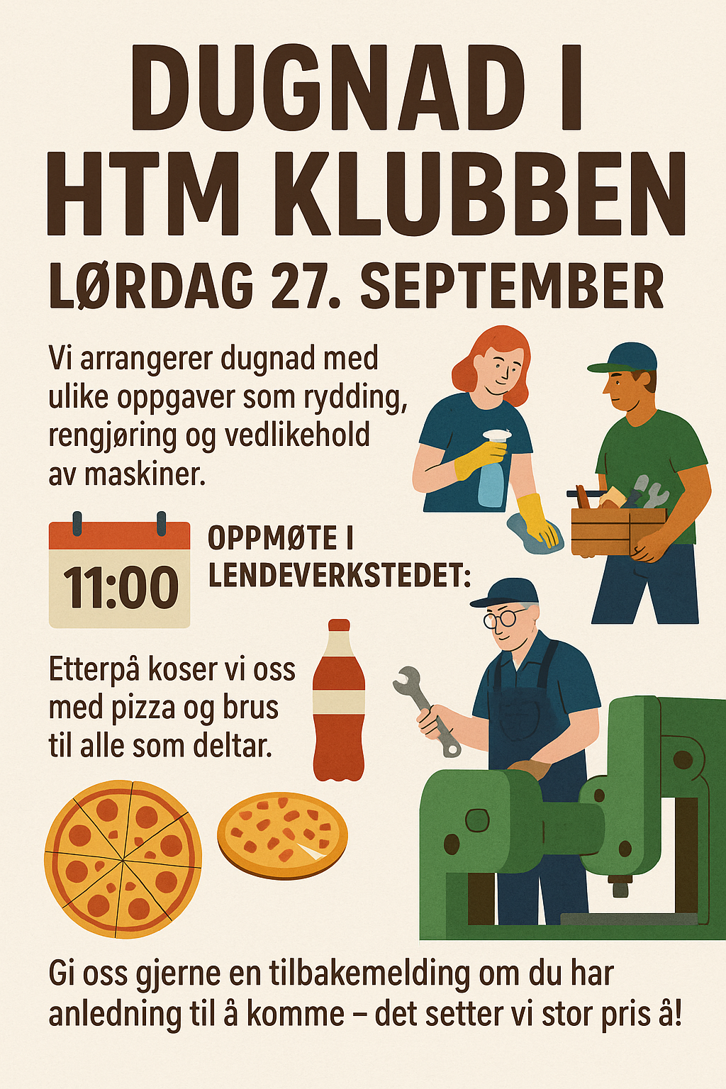 Artikkelbilde til artikkelen Dugnad 27. september